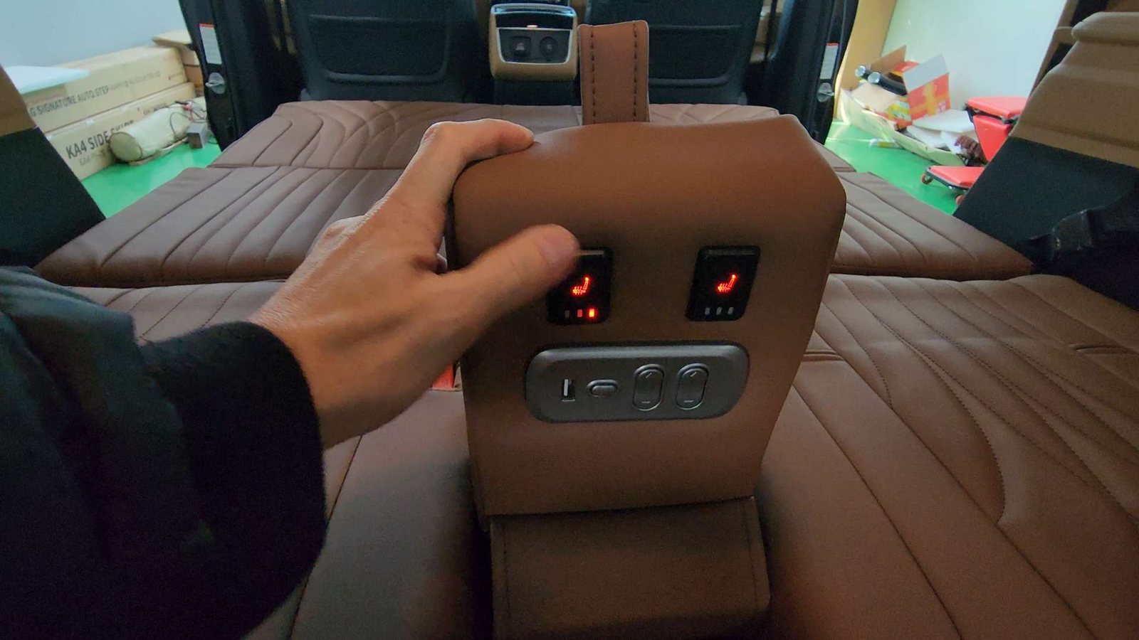 스위치 매립 시공 사진